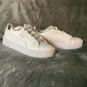 White Puma Sneakers